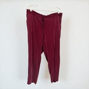 Torrid dark rose soft baggy joggers size 2‎
